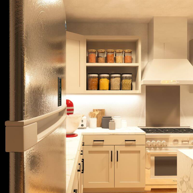 Champagne Hob Splashback - Eldhaus - Image 2