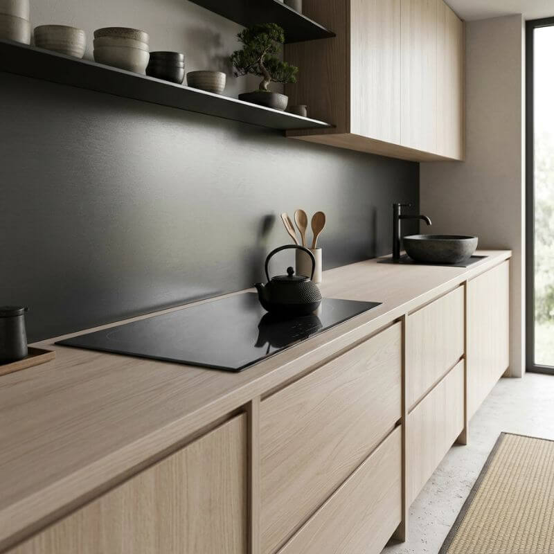 Dark Grey Kitchen Splashback - 3M | Eldhaus - Image 4