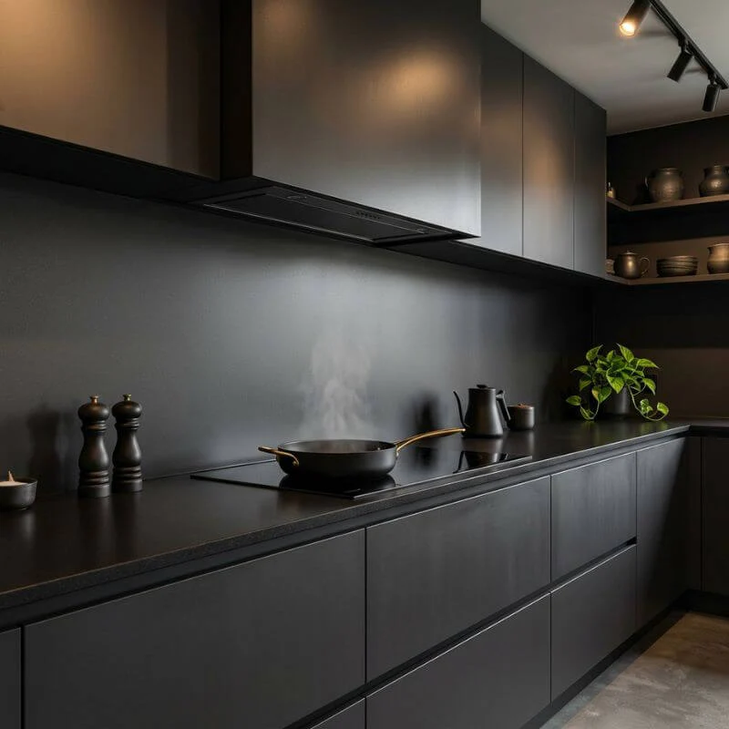 Dark Grey Kitchen Splashback - 3M | Eldhaus - Image 5