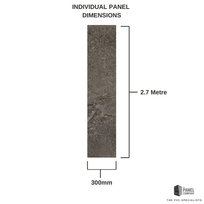 Decorwall Elegance Mineral Black Granite 8mm - Image 3
