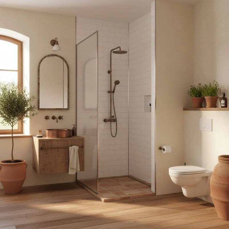 Imprevia Compact Ice White Metro Tile Wall Panel - 1.2M x 2.4M - Image 2