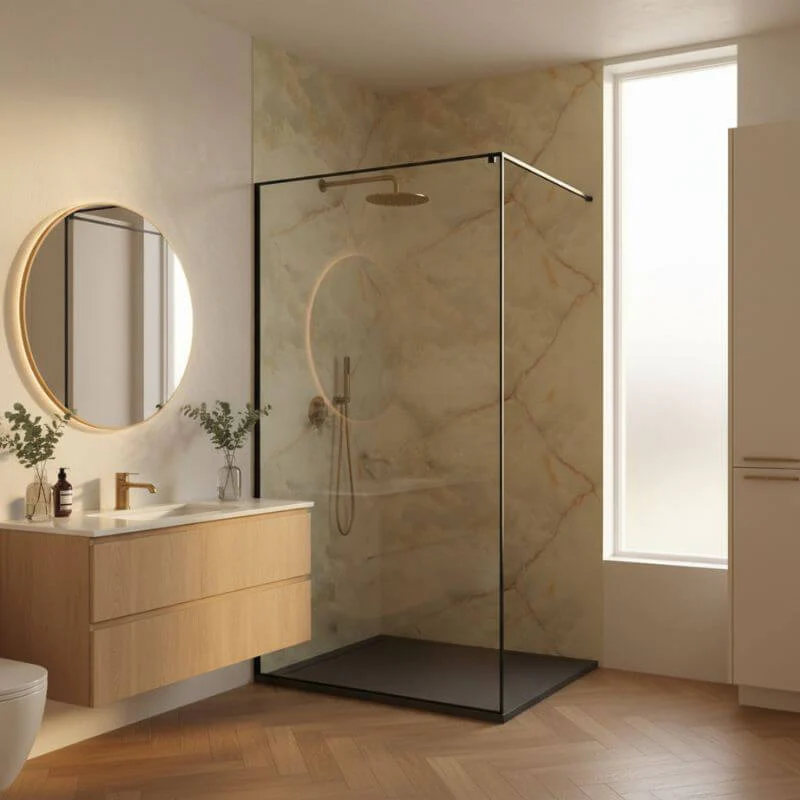 Imprevia Opal Onyx PVC Shower Panel - 1M x 2.4M - Image 4