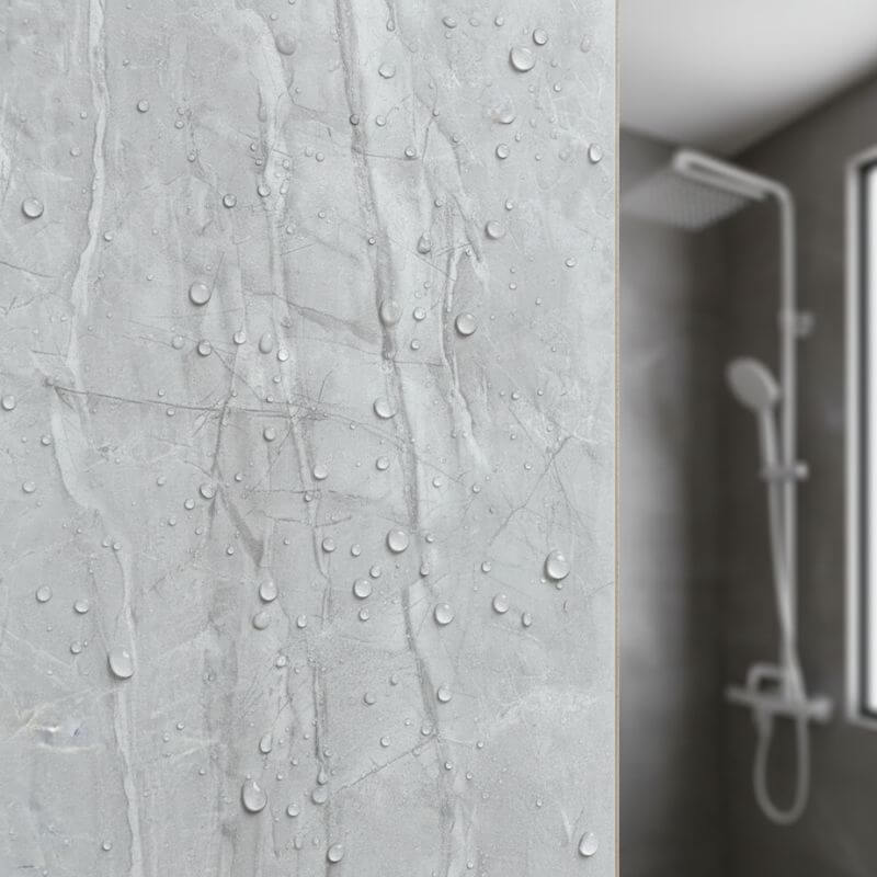 Imprevia Moonstone SPC Shower Panel - 0.6M x 2.4M - Image 7