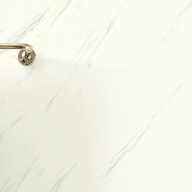 Large White Carrara Marble 1.0m x 2.4m Shower Panel - Image 7