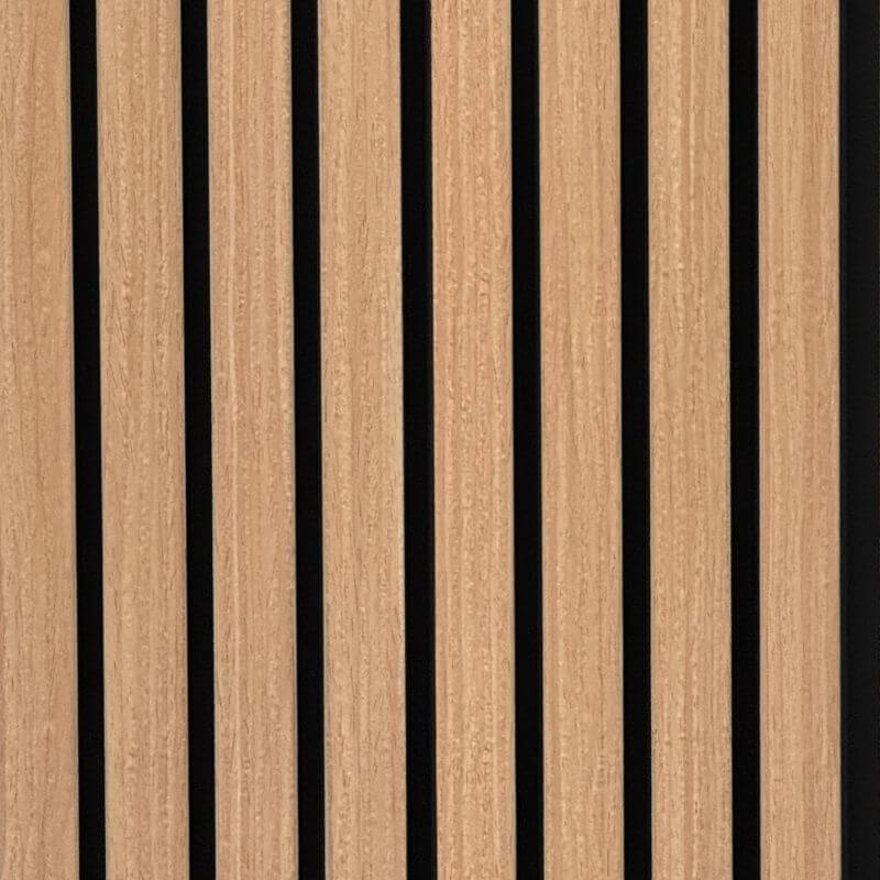 Light Ash Water Resistant Slat Wall Panel - Image 3