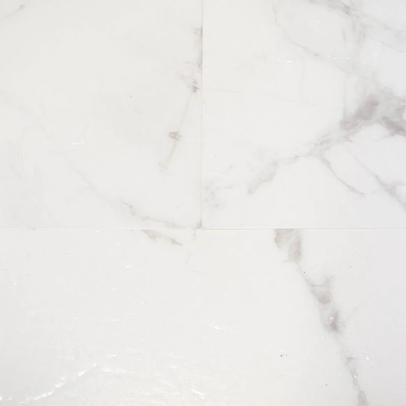 Matt Jura Carrara Marble SPC Flooring | w/ Built In Underlay | Elegance Range | 2.04m² Pack - Image 4