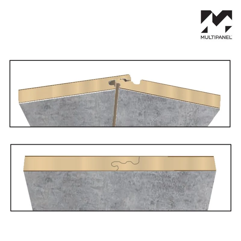 Multipanel Antique Rose Herringbone Tile Effect Shower Panel - Image 4