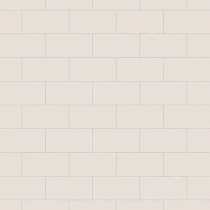 Multipanel White Grey Metro Tile Effect Shower Panel - Image 2