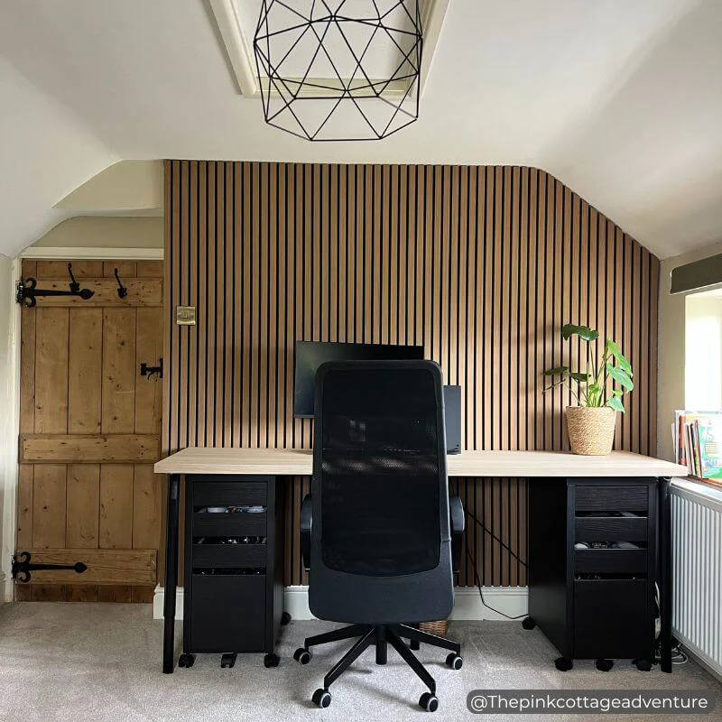 STRIVO Acoustic Slat Panel - Natural Oak - Image 5