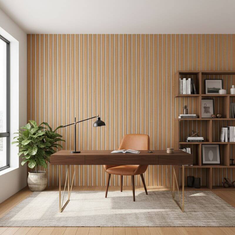 STRIVO Acoustic Slat Panel - Natural Oak - Image 8