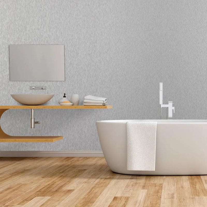 Premium Large Light Steel 1.0m x 2.4m Shower Panel - Image 4