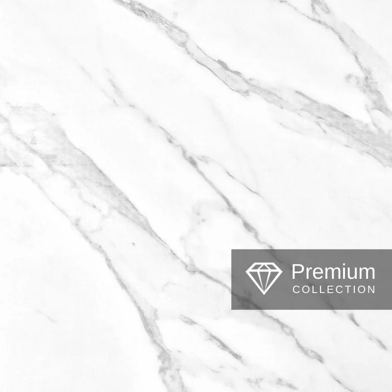 Premium Large Ultra Matt Carrara Marble 1.0m x 2.4m Shower Panel - Image 5