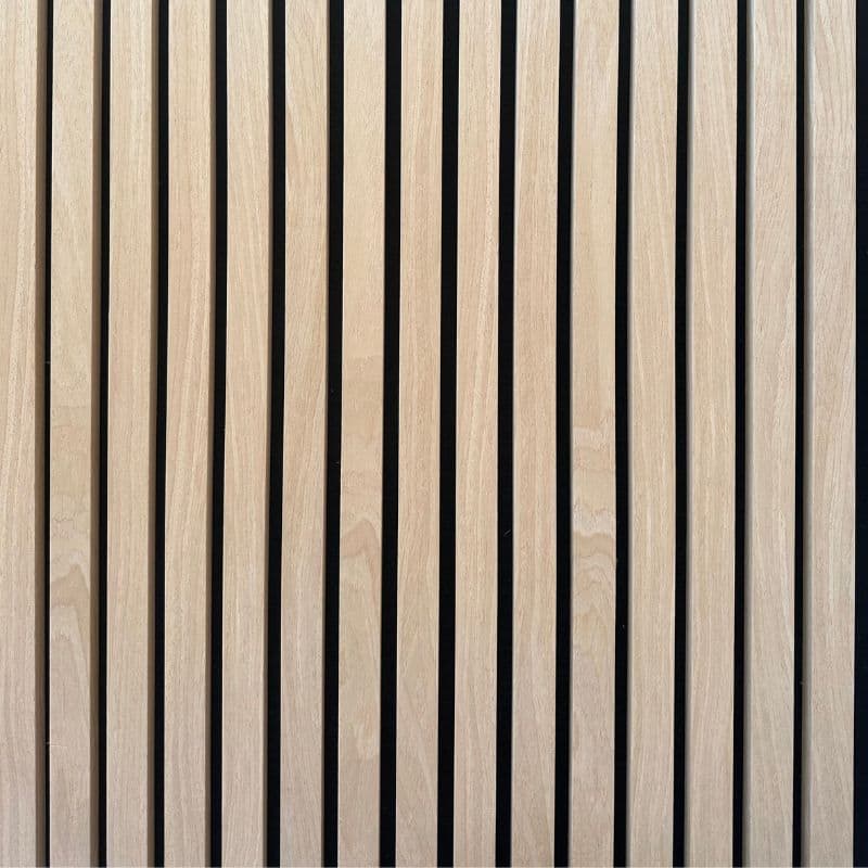 STRIVO Premium Light Ash Acoustic Slat Wall Panel - Image 2