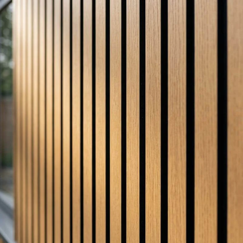 Ulkona Composite Slatted Cladding - Light Oak - Image 3