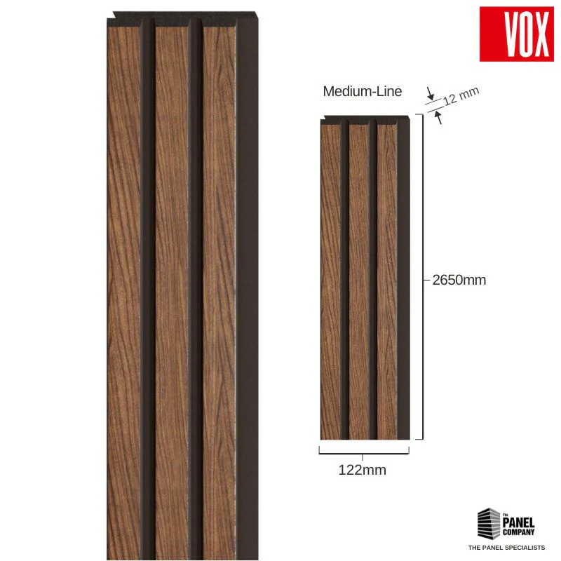 Vox Linerio Mocca Slat Panel | Available in S-Line, M-Line & L-Line - Image 6