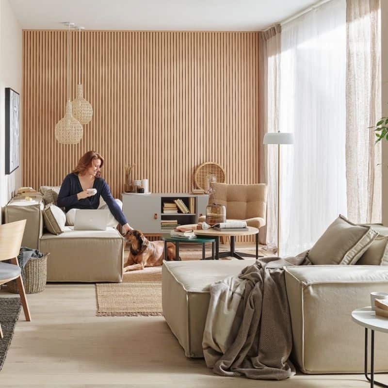 Vox Linerio Natural Slat Panel | Available in S-Line, M-Line & L-Line - Image 5