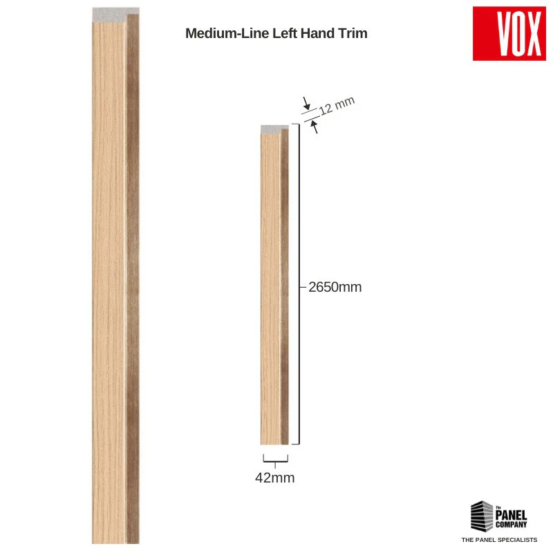 Vox Linerio Natural Slat Panel Trim | Multiple Variants Available - Image 7