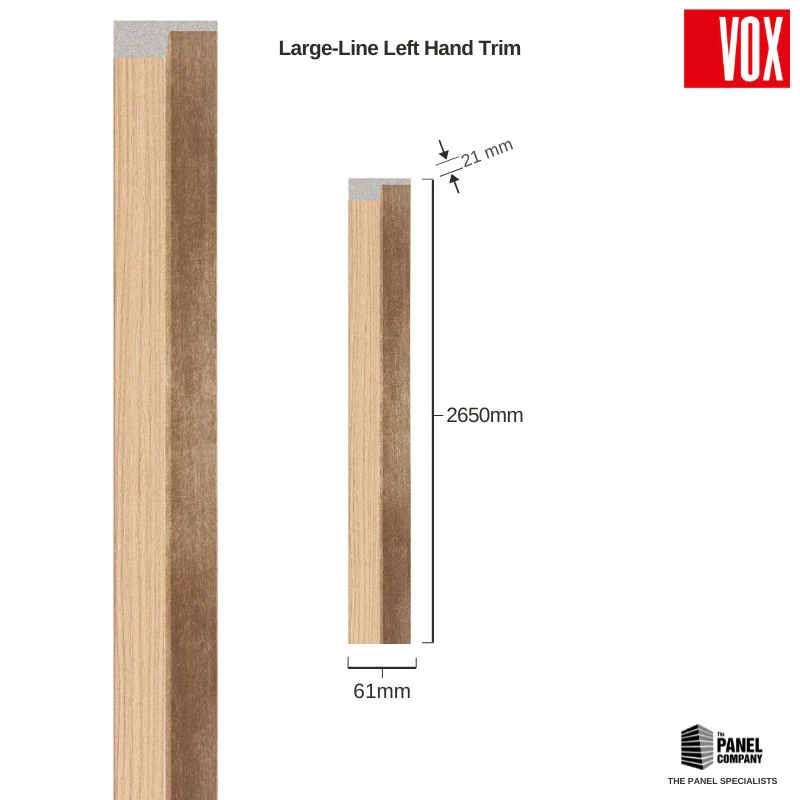 Vox Linerio Natural Slat Panel Trim | Multiple Variants Available - Image 9