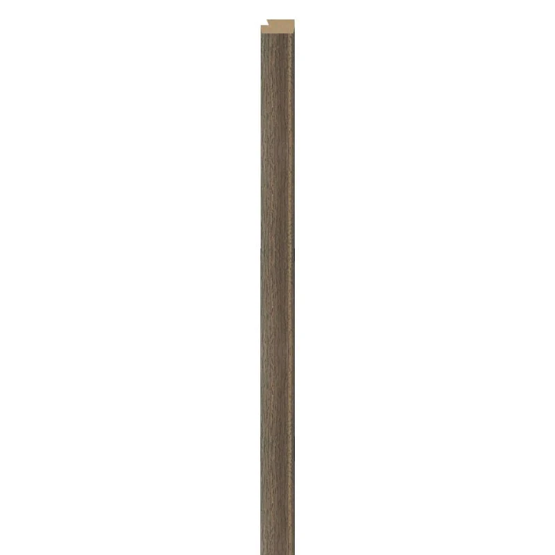 Walnut Water Resistant Slat Wall Panel Framing Trim