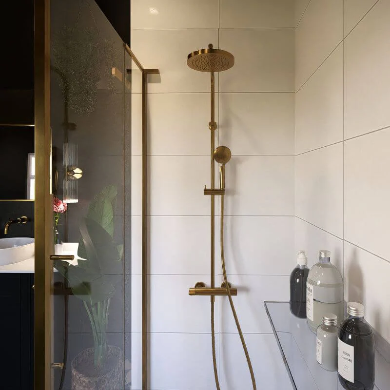 White Tile Wall Panel - 600mm - Image 2